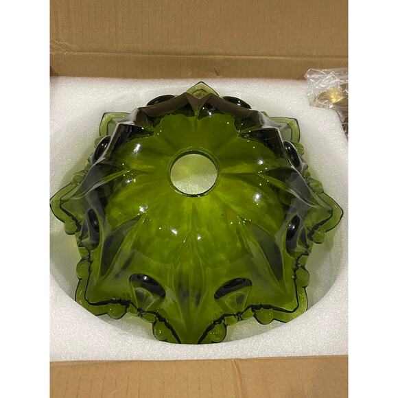 Glass Pendant Light Vintage Light Fixtures, - Picture 5 of 9